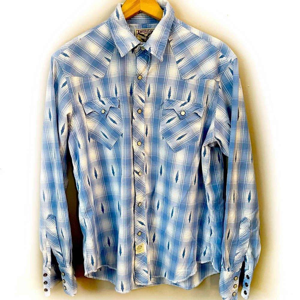 AMERICAN LIVING western shirt size men’s large